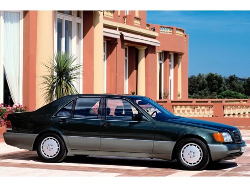 Характеристики автомобиля Mercedes-Benz S-Class S500 (01.1991 - 03.1994): фото, вместимость, скорость, двигатель, топливо, масса, отзывы