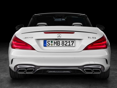 Характеристики автомобиля Mercedes-Benz SL-Class SL 63 AMG DSG (04.2016 - 07.2018): фото, вместимость, скорость, двигатель, топливо, масса, отзывы