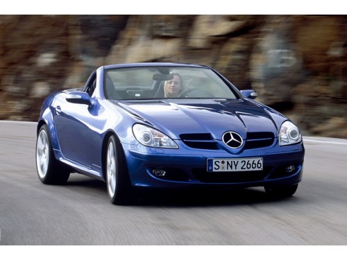 Характеристики автомобиля Mercedes-Benz SLK-Class SLK 200 Kompressor MT (03.2004 - 03.2008): фото, вместимость, скорость, двигатель, топливо, масса, отзывы