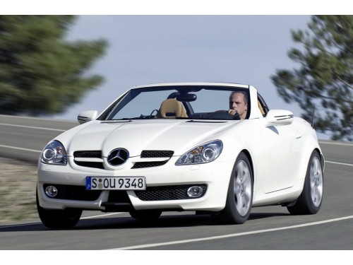 Характеристики автомобиля Mercedes-Benz SLK-Class SLK 350 Sportmotor AT Sport Edition (04.2008 - 03.2011): фото, вместимость, скорость, двигатель, топливо, масса, отзывы