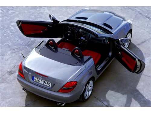 Характеристики автомобиля Mercedes-Benz SLK-Class SLK 350 Sportmotor MT (04.2008 - 03.2011): фото, вместимость, скорость, двигатель, топливо, масса, отзывы