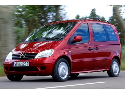 Характеристики автомобиля Mercedes-Benz Vaneo 1.6 AT Trend (03.2002 - 07.2005): фото, вместимость, скорость, двигатель, топливо, масса, отзывы