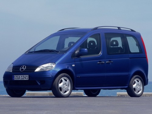 Характеристики автомобиля Mercedes-Benz Vaneo 1.6 MT Family (03.2002 - 07.2005): фото, вместимость, скорость, двигатель, топливо, масса, отзывы