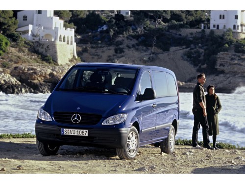 Характеристики автомобиля Mercedes-Benz Vito 109 CDI MT L3 (09.2007 - 02.2010): фото, вместимость, скорость, двигатель, топливо, масса, отзывы