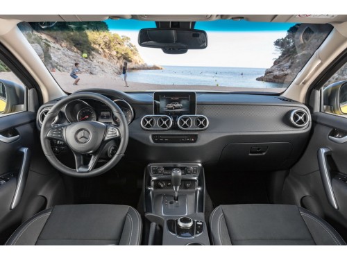 Характеристики автомобиля Mercedes-Benz X-Class X 350d AT 4MATIC White Night Edition 360 Camera (11.2019 - 06.2020): фото, вместимость, скорость, двигатель, топливо, масса, отзывы