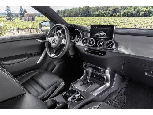 Характеристики автомобиля Mercedes-Benz X-Class X 350d AT 4MATIC White Night Edition 360 Camera (11.2019 - 06.2020): фото, вместимость, скорость, двигатель, топливо, масса, отзывы
