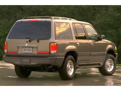 Характеристики автомобиля Mercury Mountaineer 4.0 AT Mountaineer (08.1997 - 10.1998): фото, вместимость, скорость, двигатель, топливо, масса, отзывы