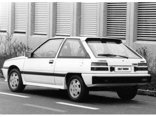 Характеристики автомобиля Mitsubishi Colt 1.8 D MT ELD/GLD (02.1984 - 03.1988): фото, вместимость, скорость, двигатель, топливо, масса, отзывы