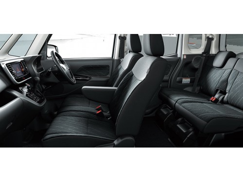 Характеристики автомобиля Mitsubishi eK Space 660 Active Gear (05.2018 - 02.2020): фото, вместимость, скорость, двигатель, топливо, масса, отзывы