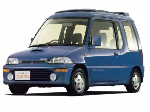 Характеристики автомобиля Mitsubishi Minica Toppo 660 Q (01.1992 - 08.1993): фото, вместимость, скорость, двигатель, топливо, масса, отзывы