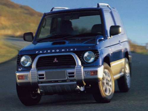 Характеристики автомобиля Mitsubishi Pajero Mini 660 XR-II (05.1997 - 09.1998): фото, вместимость, скорость, двигатель, топливо, масса, отзывы