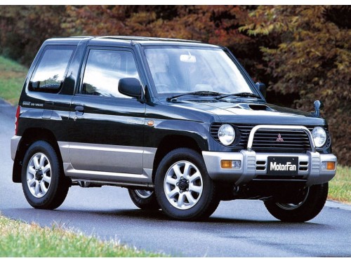 Характеристики автомобиля Mitsubishi Pajero Mini 660 XR-II (05.1997 - 09.1998): фото, вместимость, скорость, двигатель, топливо, масса, отзывы