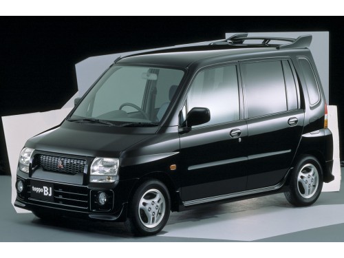 Характеристики автомобиля Mitsubishi Toppo BJ 660 M (10.1999 - 01.2001): фото, вместимость, скорость, двигатель, топливо, масса, отзывы