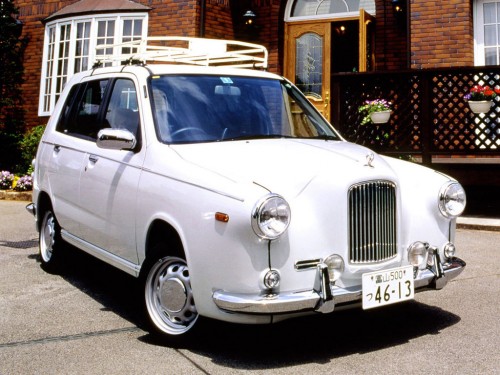 Характеристики автомобиля Mitsuoka Yuga 1.3 Royal (03.2000 - 09.2002): фото, вместимость, скорость, двигатель, топливо, масса, отзывы