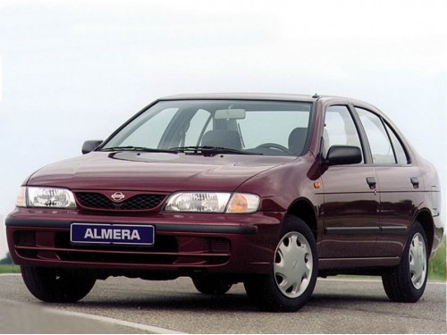Характеристики автомобиля Nissan Almera 1.4 MT GX (02.1995 - 02.1998): фото, вместимость, скорость, двигатель, топливо, масса, отзывы