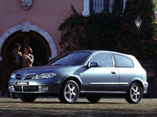 Характеристики автомобиля Nissan Almera 1.8 AT Спорт (02.2000 - 10.2002): фото, вместимость, скорость, двигатель, топливо, масса, отзывы
