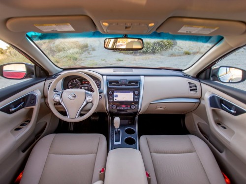 Характеристики автомобиля Nissan Altima 2.5 CVT SV (05.2012 - 01.2015): фото, вместимость, скорость, двигатель, топливо, масса, отзывы