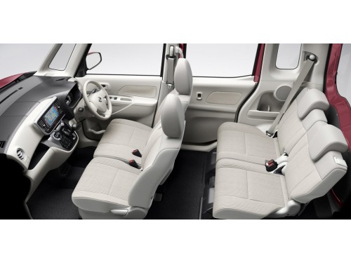 Характеристики автомобиля Nissan DAYZ Roox 660 Highway Star X G Package (04.2015 - 11.2016): фото, вместимость, скорость, двигатель, топливо, масса, отзывы