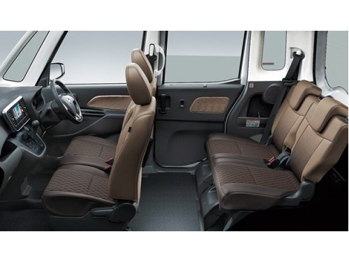 Характеристики автомобиля Nissan DAYZ Roox 660 Highway Star X G Package (05.2018 - 02.2020): фото, вместимость, скорость, двигатель, топливо, масса, отзывы