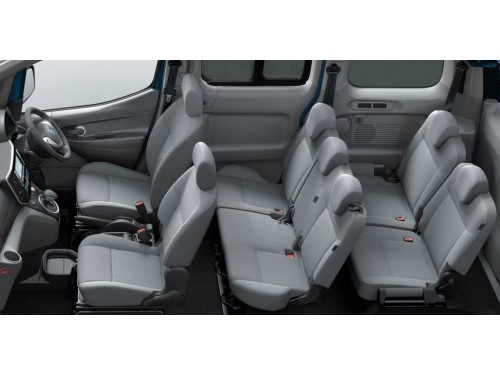 Характеристики автомобиля Nissan e-NV200 G 7-Seater (12.2018 - 12.2019): фото, вместимость, скорость, двигатель, топливо, масса, отзывы
