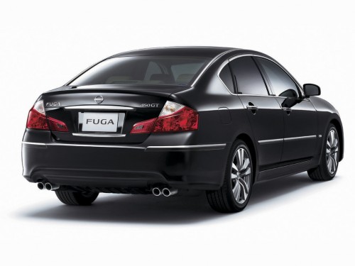 Характеристики автомобиля Nissan Fuga 3.5 350GT (12.2007 - 09.2008): фото, вместимость, скорость, двигатель, топливо, масса, отзывы