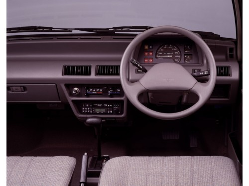 Характеристики автомобиля Nissan March 0.9 Super turbo (01.1989 - 01.1992): фото, вместимость, скорость, двигатель, топливо, масса, отзывы