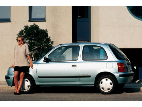 Характеристики автомобиля Nissan Micra 1.0 CVT LX (08.1992 - 08.2000): фото, вместимость, скорость, двигатель, топливо, масса, отзывы