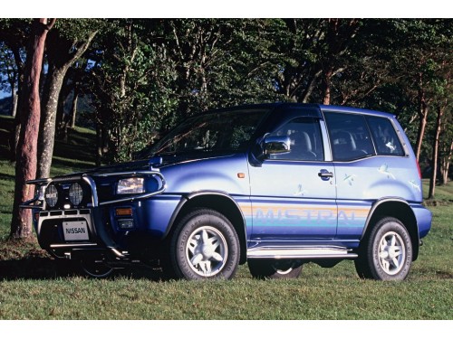 Характеристики автомобиля Nissan Mistral 2.7DT Type R (02.1996 - 12.1996): фото, вместимость, скорость, двигатель, топливо, масса, отзывы