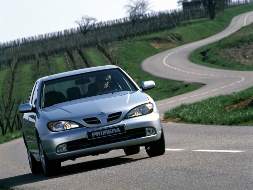 Характеристики автомобиля Nissan Primera 1.8 MT Спорт (09.1999 - 12.2001): фото, вместимость, скорость, двигатель, топливо, масса, отзывы