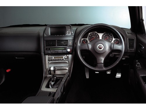 Характеристики автомобиля Nissan Skyline GT-R 2.6 GT-R V spec II (11.2000 - 08.2002): фото, вместимость, скорость, двигатель, топливо, масса, отзывы