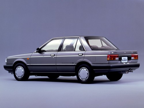 Характеристики автомобиля Nissan Sunny 1.3 DX (09.1985 - 08.1987): фото, вместимость, скорость, двигатель, топливо, масса, отзывы