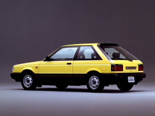 Характеристики автомобиля Nissan Sunny 1.5 305 Turbo Rt (09.1985 - 08.1987): фото, вместимость, скорость, двигатель, топливо, масса, отзывы