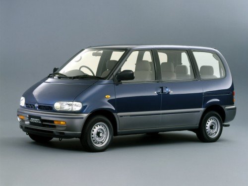 Характеристики автомобиля Nissan Vanette Serena 1.6 FE (06.1991 - 05.1992): фото, вместимость, скорость, двигатель, топливо, масса, отзывы