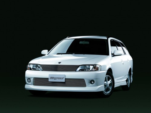 Характеристики автомобиля Nissan Wingroad 1.5 G (LEV) (05.1999 - 10.2000): фото, вместимость, скорость, двигатель, топливо, масса, отзывы