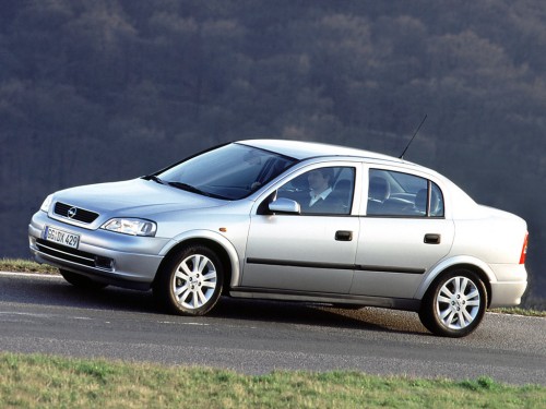 Характеристики автомобиля Opel Astra 1.6 AT (07.1998 - 08.2000): фото, вместимость, скорость, двигатель, топливо, масса, отзывы