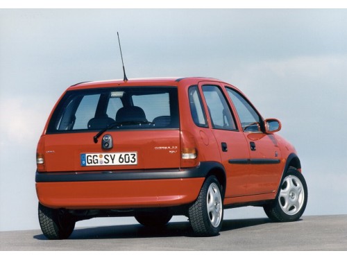Характеристики автомобиля Opel Corsa 1.4i-16V AT Strada (09.1997 - 09.2000): фото, вместимость, скорость, двигатель, топливо, масса, отзывы