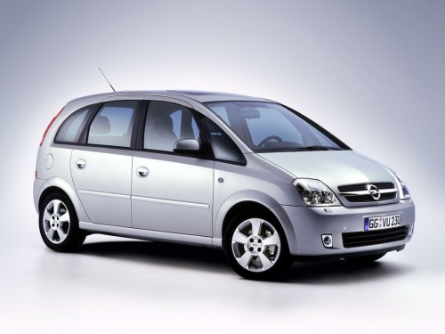 Характеристики автомобиля Opel Meriva 1.8 MT Cosmo (05.2003 - 06.2006): фото, вместимость, скорость, двигатель, топливо, масса, отзывы