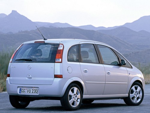 Характеристики автомобиля Opel Meriva 1.6 Easytronic Enjoy (05.2003 - 06.2006): фото, вместимость, скорость, двигатель, топливо, масса, отзывы