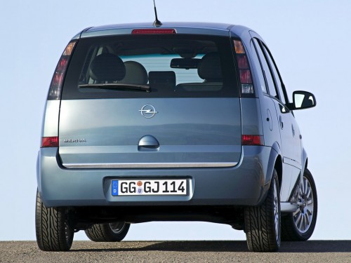 Характеристики автомобиля Opel Meriva 1.4 Twinport MT Essentia (07.2006 - 01.2009): фото, вместимость, скорость, двигатель, топливо, масса, отзывы