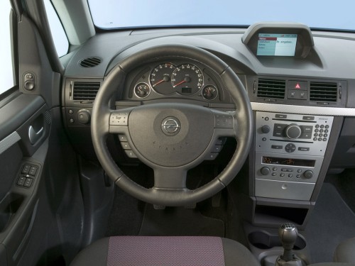 Характеристики автомобиля Opel Meriva 1.3 CDTI MT Enjoy (02.2009 - 01.2010): фото, вместимость, скорость, двигатель, топливо, масса, отзывы
