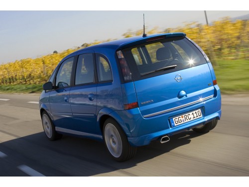 Характеристики автомобиля Opel Meriva 1.3 CDTI MT Catch me (04.2007 - 10.2007): фото, вместимость, скорость, двигатель, топливо, масса, отзывы