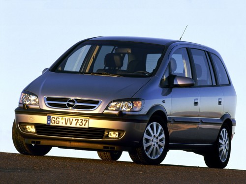 Характеристики автомобиля Opel Zafira 1.6 CNG MT Njoy (03.2003 - 05.2005): фото, вместимость, скорость, двигатель, топливо, масса, отзывы