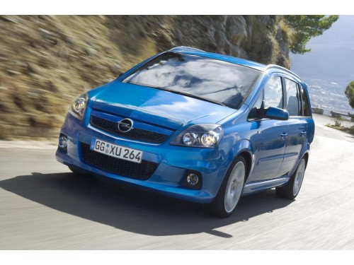 Характеристики автомобиля Opel Zafira 1.6 CNG MT Catch Me (07.2007 - 12.2007): фото, вместимость, скорость, двигатель, топливо, масса, отзывы