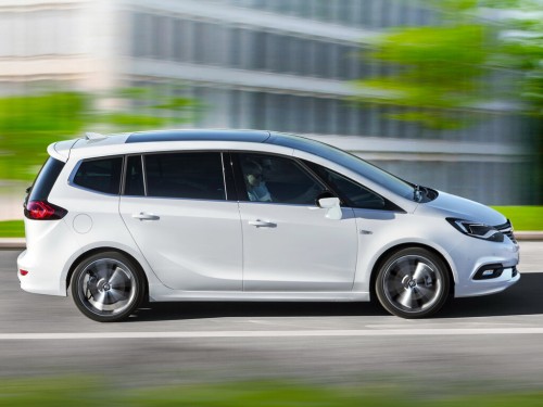 Характеристики автомобиля Opel Zafira 1.4 Turbo AT Business Edition (06.2016 - 05.2018): фото, вместимость, скорость, двигатель, топливо, масса, отзывы