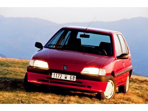 Характеристики автомобиля Peugeot 106 1.5 MT Ace (12.1994 - 04.1996): фото, вместимость, скорость, двигатель, топливо, масса, отзывы