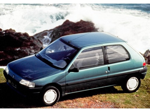 Характеристики автомобиля Peugeot 106 1.4 MT XT (09.1991 - 04.1996): фото, вместимость, скорость, двигатель, топливо, масса, отзывы
