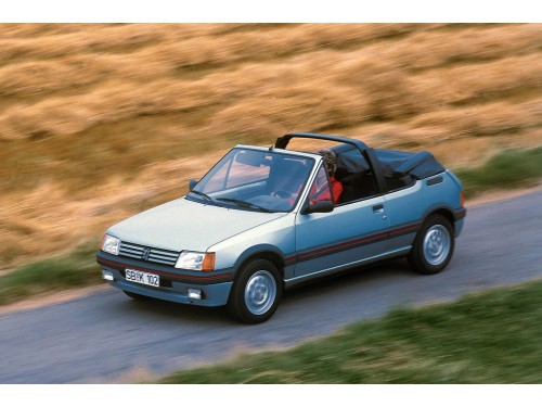 Характеристики автомобиля Peugeot 205 1.9 MT CTi (03.1986 - 09.1990): фото, вместимость, скорость, двигатель, топливо, масса, отзывы