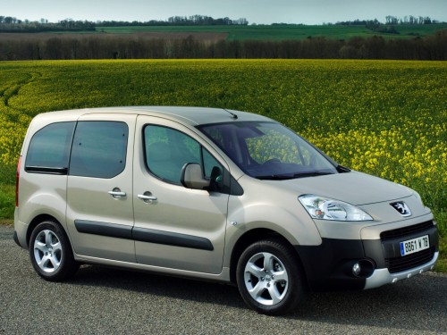 Характеристики автомобиля Peugeot Partner Tepee 1.6 VTi MT Outdoor (01.2008 - 03.2012): фото, вместимость, скорость, двигатель, топливо, масса, отзывы