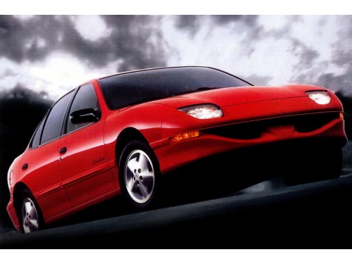 Характеристики автомобиля Pontiac Sunfire 2.2 AT4 Sunfire SE (03.1995 - 06.1997): фото, вместимость, скорость, двигатель, топливо, масса, отзывы