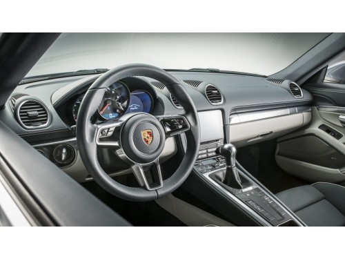 Характеристики автомобиля Porsche Cayman 2.0 MT 718 Cayman (05.2016 - 12.2022): фото, вместимость, скорость, двигатель, топливо, масса, отзывы